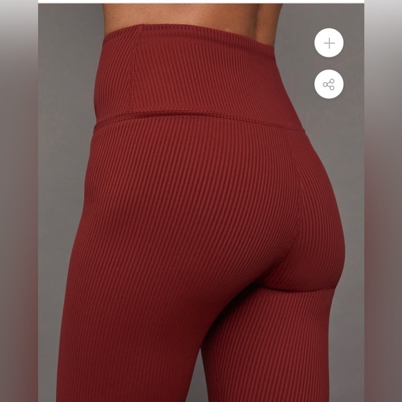 Carbon 38 Leggings Burgundy “Merlot” Medium - Picture 5 of 10